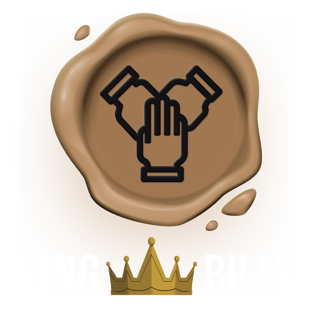 King Billy promotes responsible gaming practices.